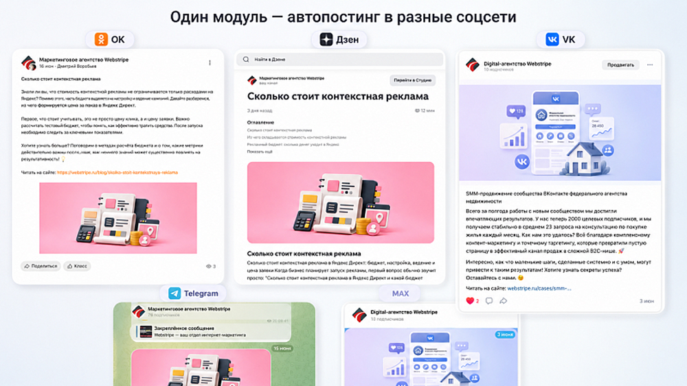Автопостинг в социальные сети из Битрикс24